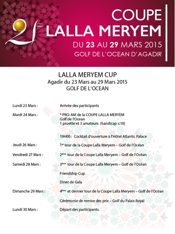 2015 LALLA MERYEM CUP screenshot 4