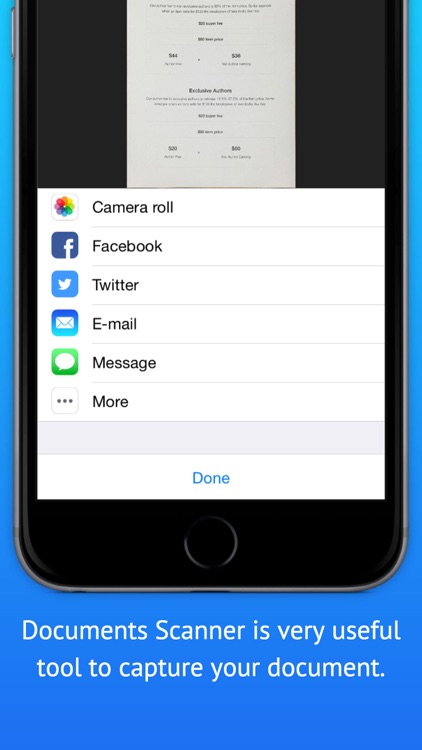 Documents Scanner - scan documents, bill, invoice, memo, or books easily