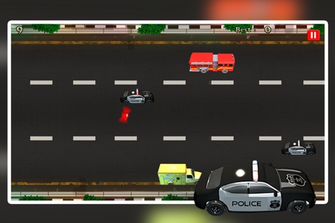 Emergency Vehicles 911 Call 2 - The ambulance, firefighter & police crazy race - Free Edition screenshot 4