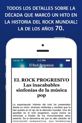 La Intelectualidad del género: El Rock Progresivo screenshot 2