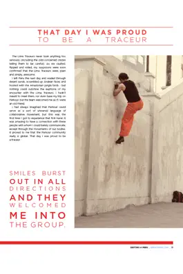 Game screenshot Breathe Parkour Magazine about world’s fastest growing extreme sport hack