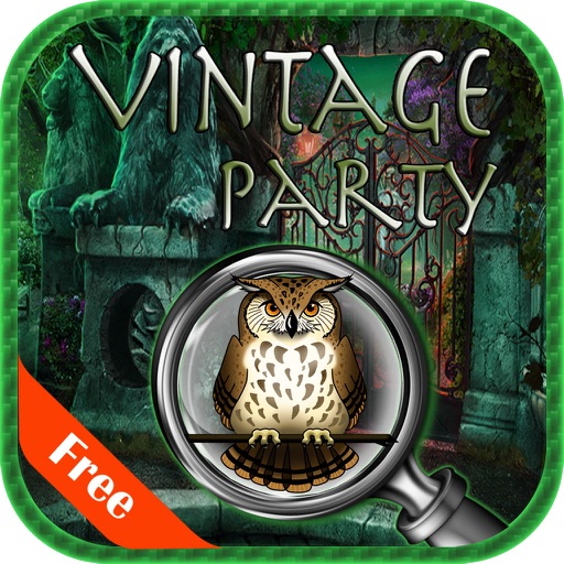 Hidden Objects : Vintage Party Icon