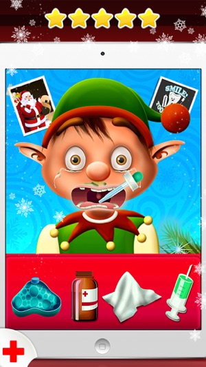 Elf Flu Doctor - Help yourself and the frozen Christmas Elve(圖3)-速報App