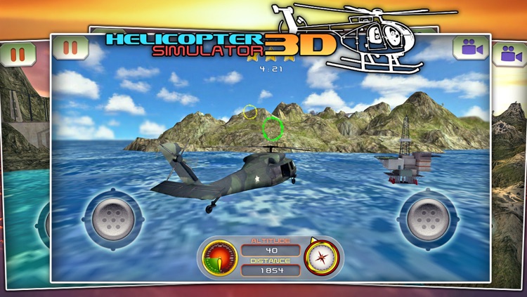 Helicopter Simulator 3D - Free games