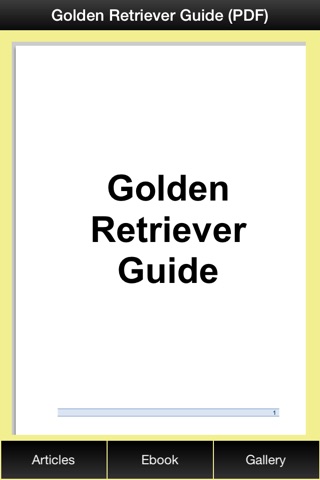 Golden Retriever Guide - Everything You Need To Know About Golden Retriever ! screenshot 4