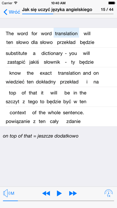 How to cancel & delete Angielski na co dzień from iphone & ipad 3