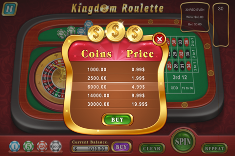 A Kingdom Roulette Casino Game to Play your Luck and Win the Jackpot screenshot 3