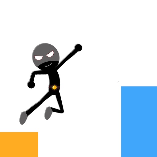 Super Stickman - smashy stickman endless tap run and jumping adventure iOS App
