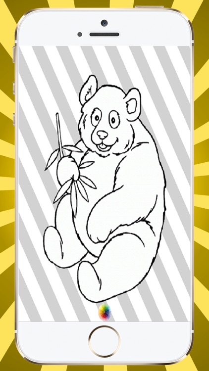 Coloring Book Zoo Animals