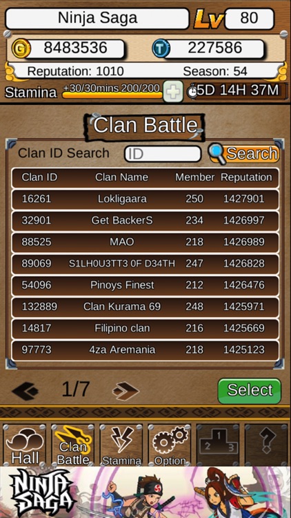 NS Clan War Panel screenshot-3