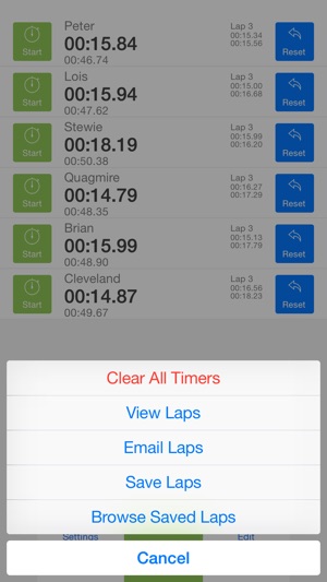 MultiStop - Professional Stopwatch(圖3)-速報App