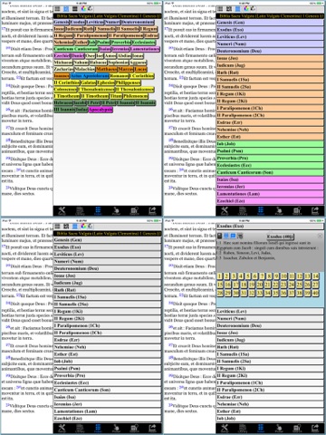 Biblia Sacra Vulgata (Latin Vulgata Clementina)HD screenshot 3
