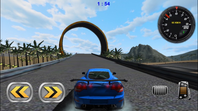 3D Stunt Car Race - eXtreme Racing Stunts Cars Driving Drift Games screenshot-3