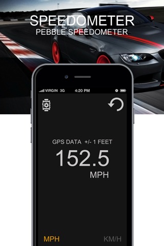 Speedometer With Pebble Edition screenshot 3