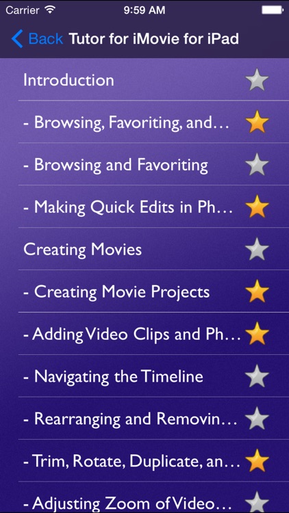 Tutor for iMovie for iPad