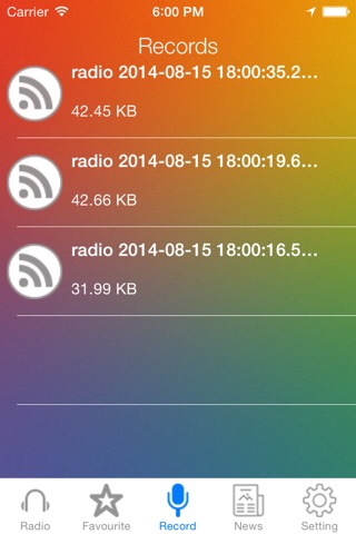 Portugal Radio News Music Recorder screenshot 4