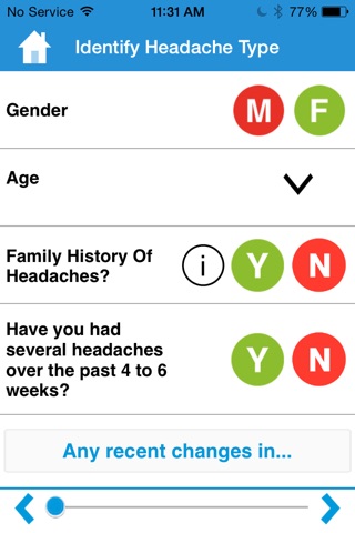 MedZam Headache Migraine Symptom Checker and Free Diary App screenshot 4