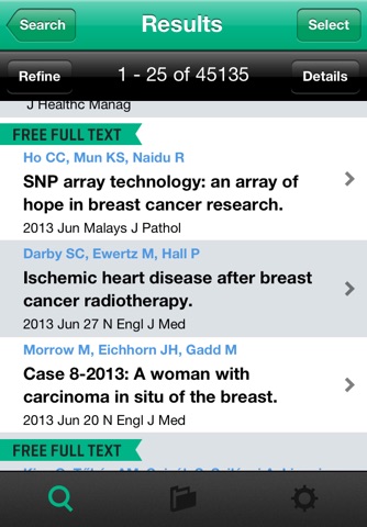 PubSavvy PubMed Search screenshot 3