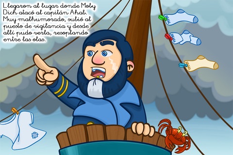 Moby Dick - Free book for kids! screenshot 2