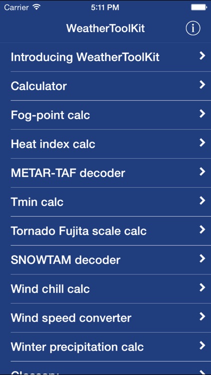 WeatherToolKit