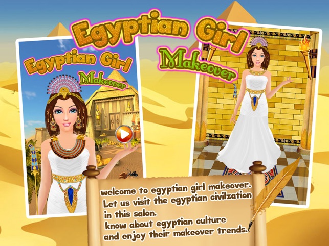 Ai Cập công chúa Romaa trang điểm trang điểm & mặc Mỹ viện cô gái trò chơi