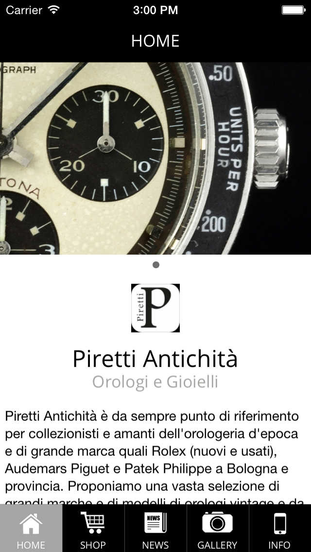 How to cancel & delete Piretti Orologi Bologna from iphone & ipad 3