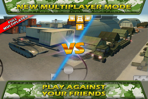 Tank Parking Blitz Race with Heavy Army Trucks, Missile launcher and Tanks screenshot 4