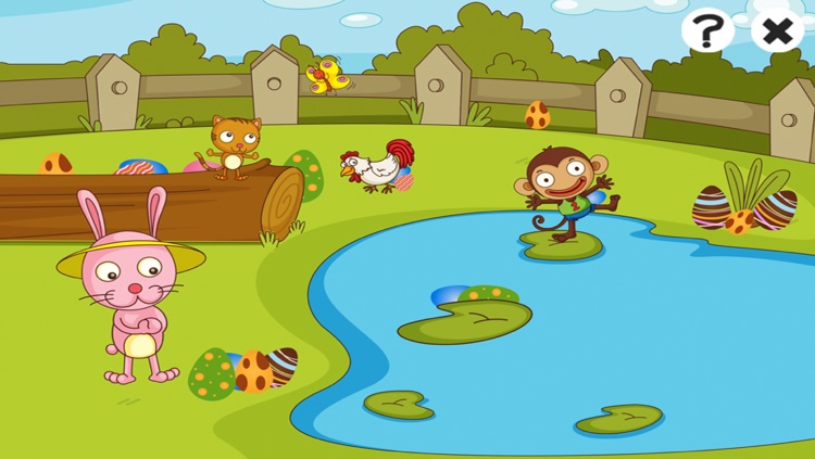 Active Easter Bunny Learning Game for Children screenshot-3