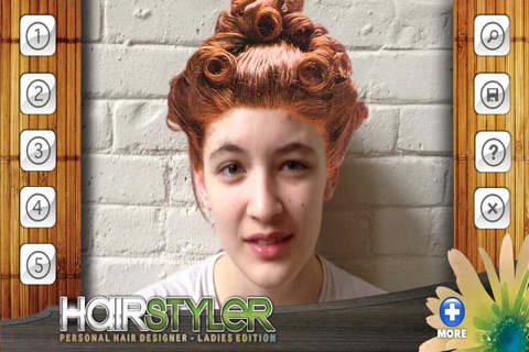 Virtual Hair Styler Hair Salon Designer screenshot 4