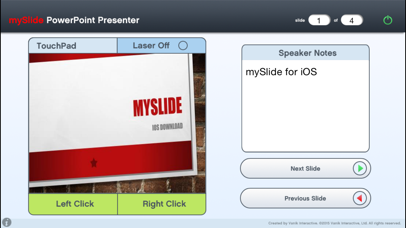 mySlide Powerpoint Presenter Screenshot 1