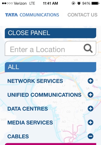 Services Map screenshot 3