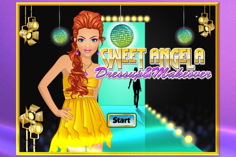 Sweet angela dressup & makeover ^0^ screenshot 3