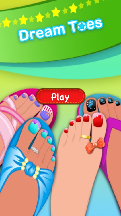 Toe Nail Art Salon - kids games for fun