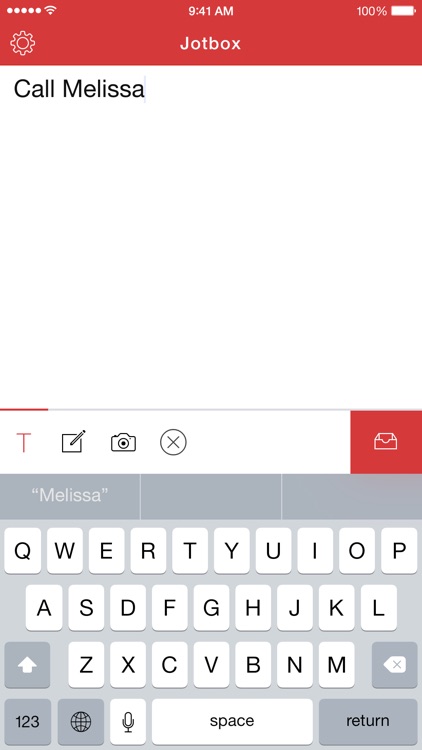 Jotbox - Send quick notes to your inbox screenshot-0