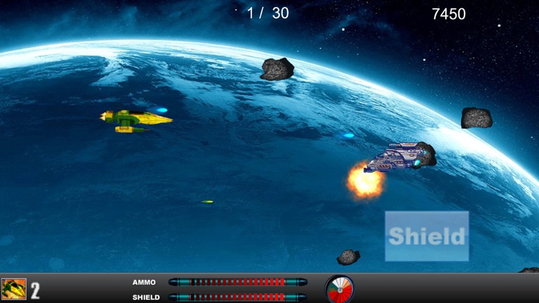 【图】Asteroid Field – Space shooting action game(截图3)