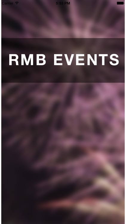 RMB EVENTS