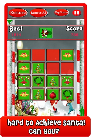 Christmas 2048-Play to Acheive Santa Tiles screenshot 4