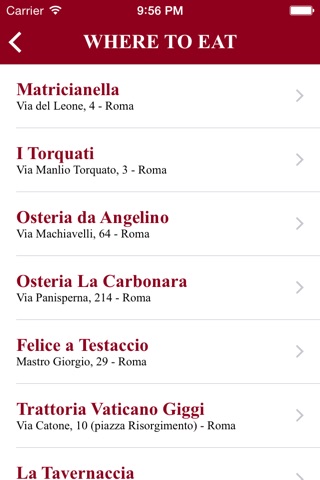 Rome Food and Art screenshot 2