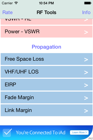 VSWR Convert screenshot 2