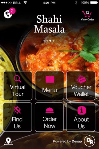 Shahi Masala Indian Restaurant Salford Quays screenshot 2