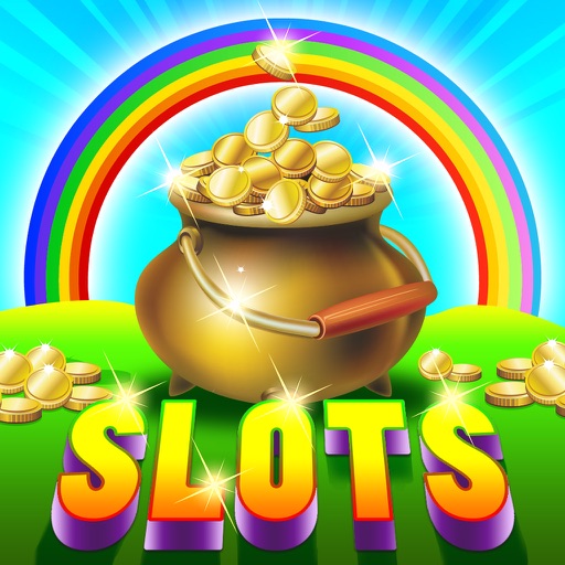 Rainbow of Riches Casino - Online slot machine games! iOS App