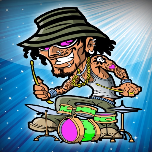 A Drum Rock Hero iOS App