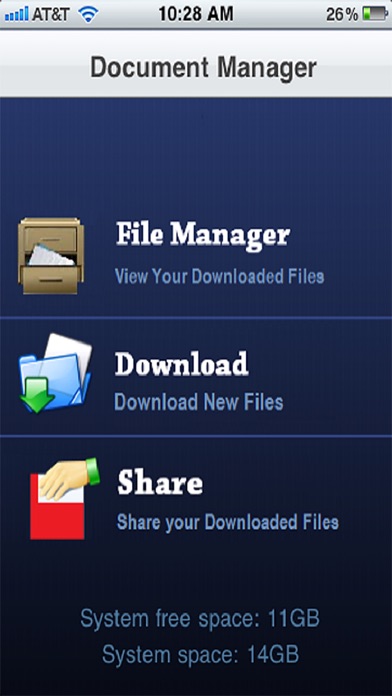 Files and Folders ( Download, Store, View and Share Files and Documents ) Screenshot 1