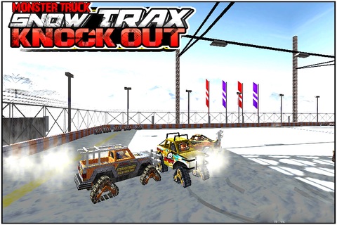 Monster Truck Snow Trax Knockout screenshot 2