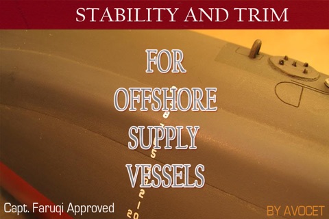 Offshore Supply Vessel Stability and Trim screenshot 2