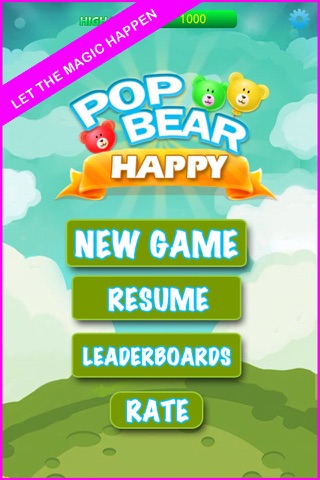 Pop Bear Happy screenshot 2