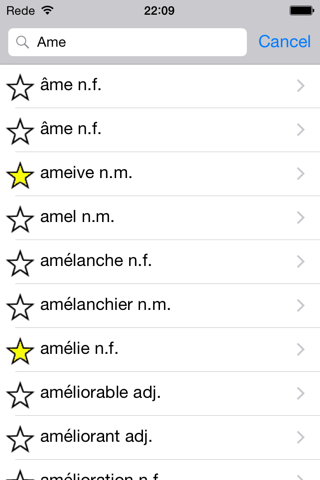 Dictionnaire Française (French Dictionary) screenshot 2