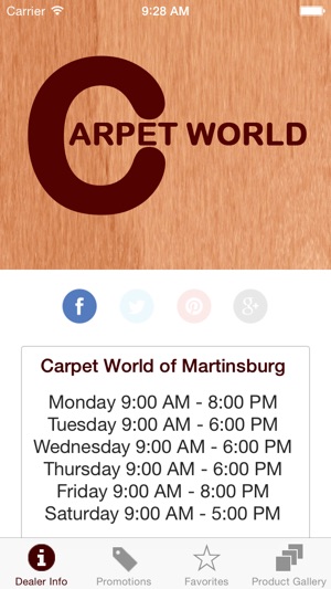 Carpet World of Martinsburg by DWS