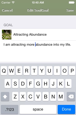 Soul Goals® Plus: Affirmations screenshot 3