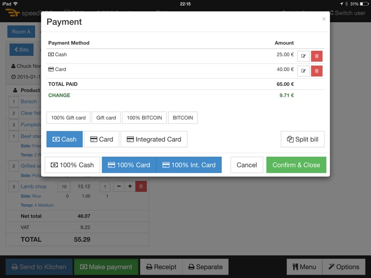 Speed POS for Bar & Restaurant screenshot-3